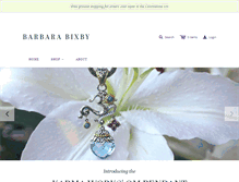 Tablet Screenshot of barbarabixby.com